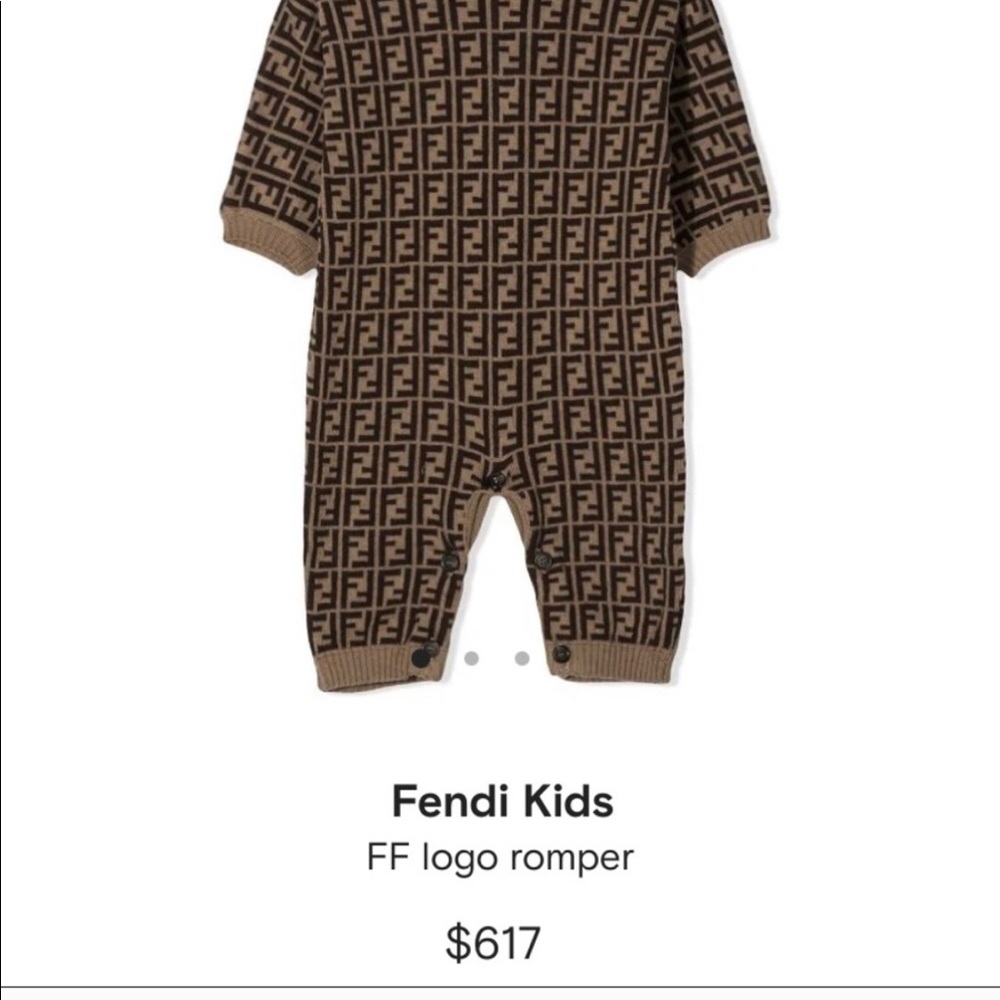 Fendi suit and hat